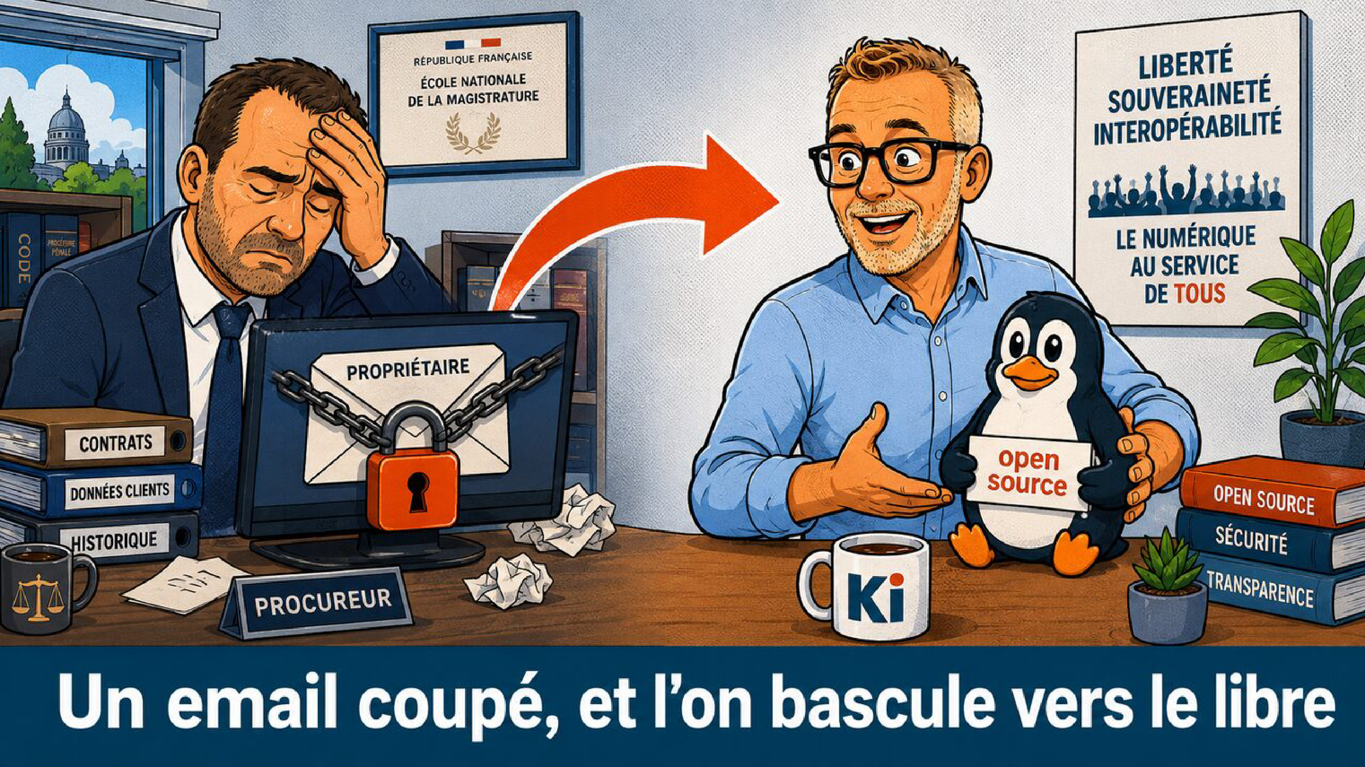 Bureautique et messagerie libres : la Guadeloupe va-t-elle suivre ?