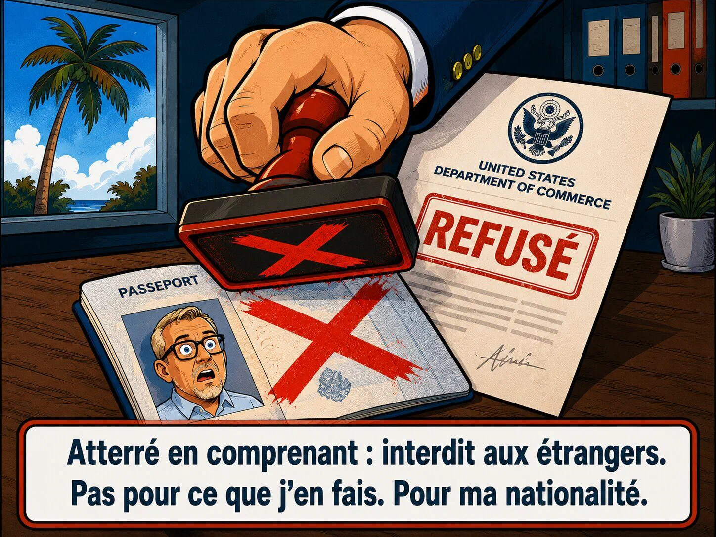 Interdit aux étrangers : un blocage sur la nationalité