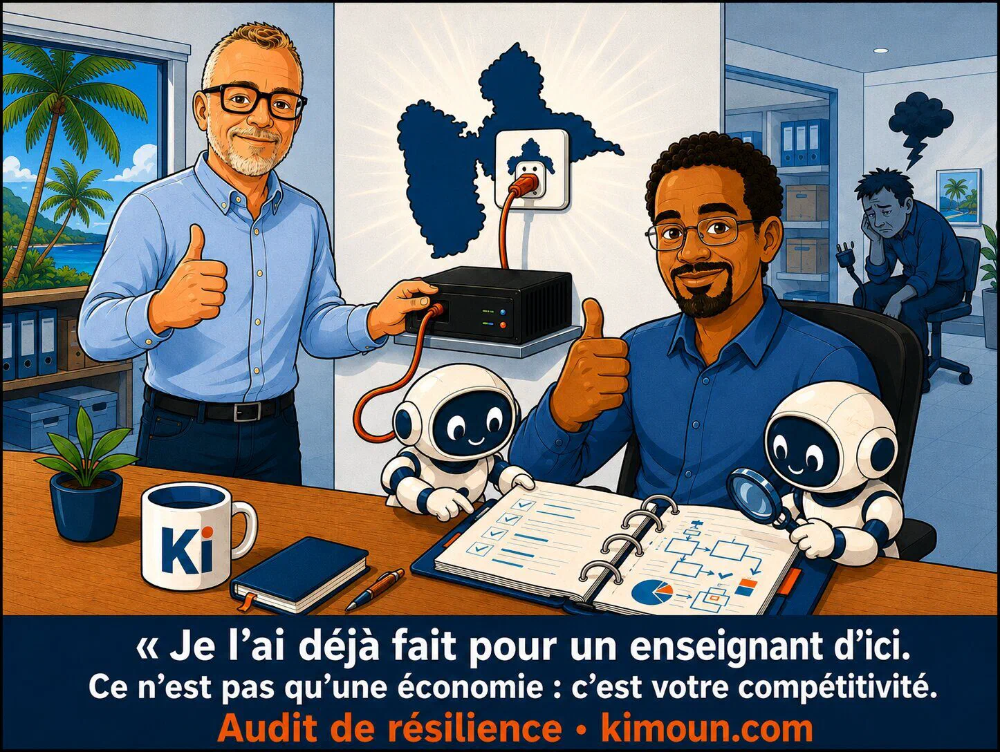 La preuve : un enseignant guadeloupéen l'a déjà fait — audit de résilience