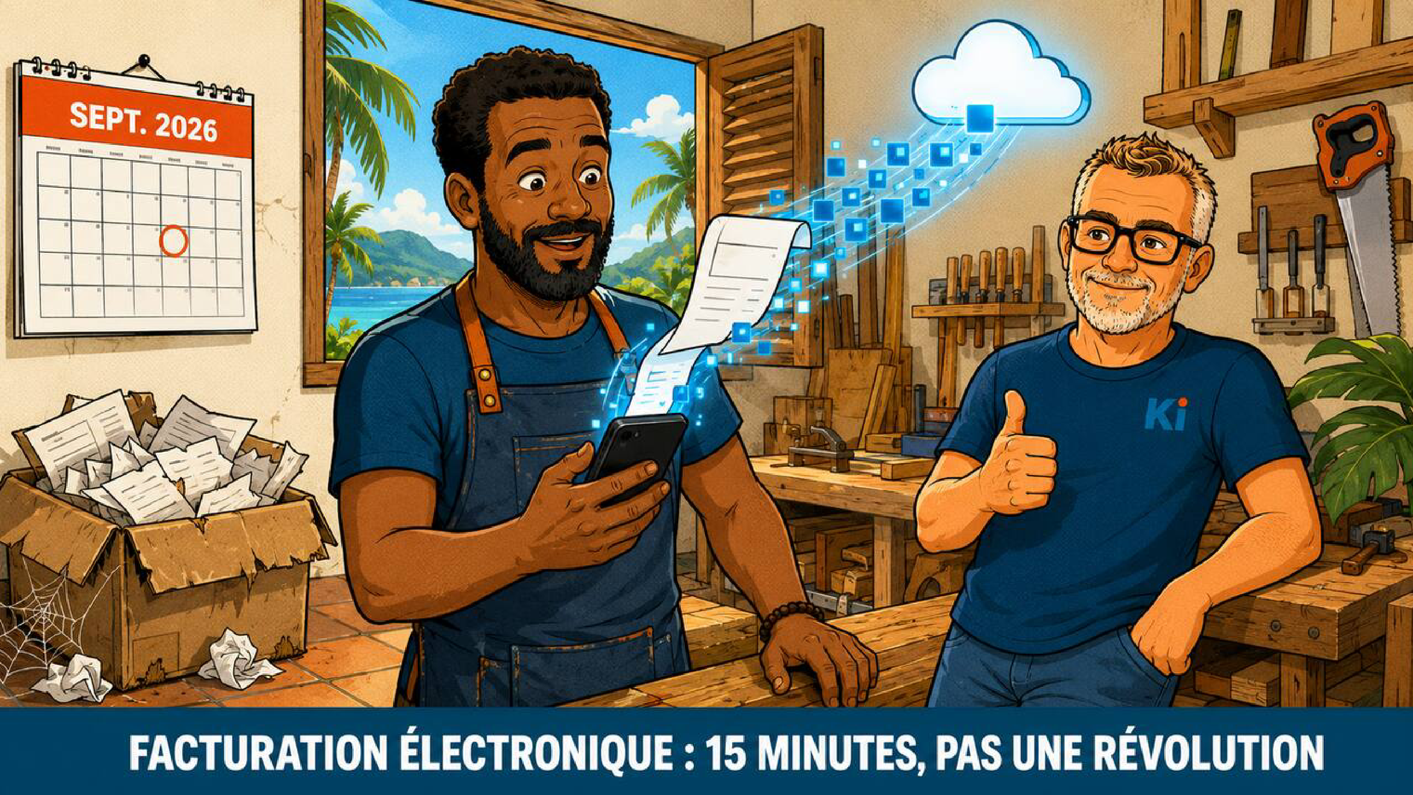Facturation électronique 2026 : ce qui change en Guadeloupe