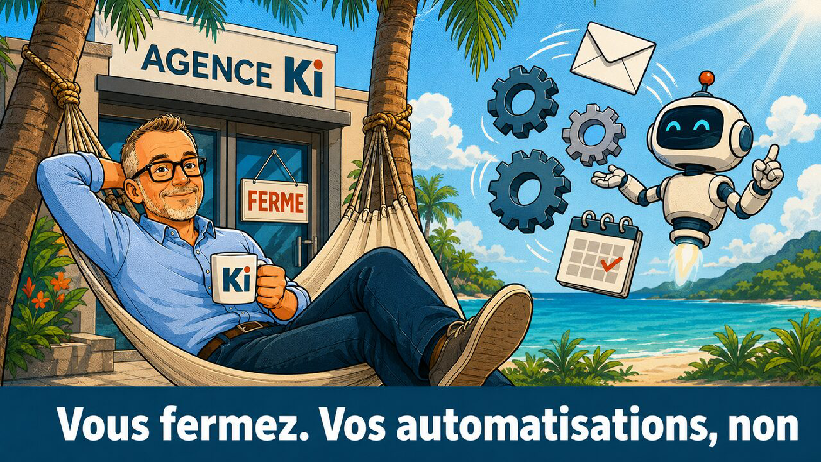Kimoun fermé le 1er mai — vos automatisations, elles, continuent