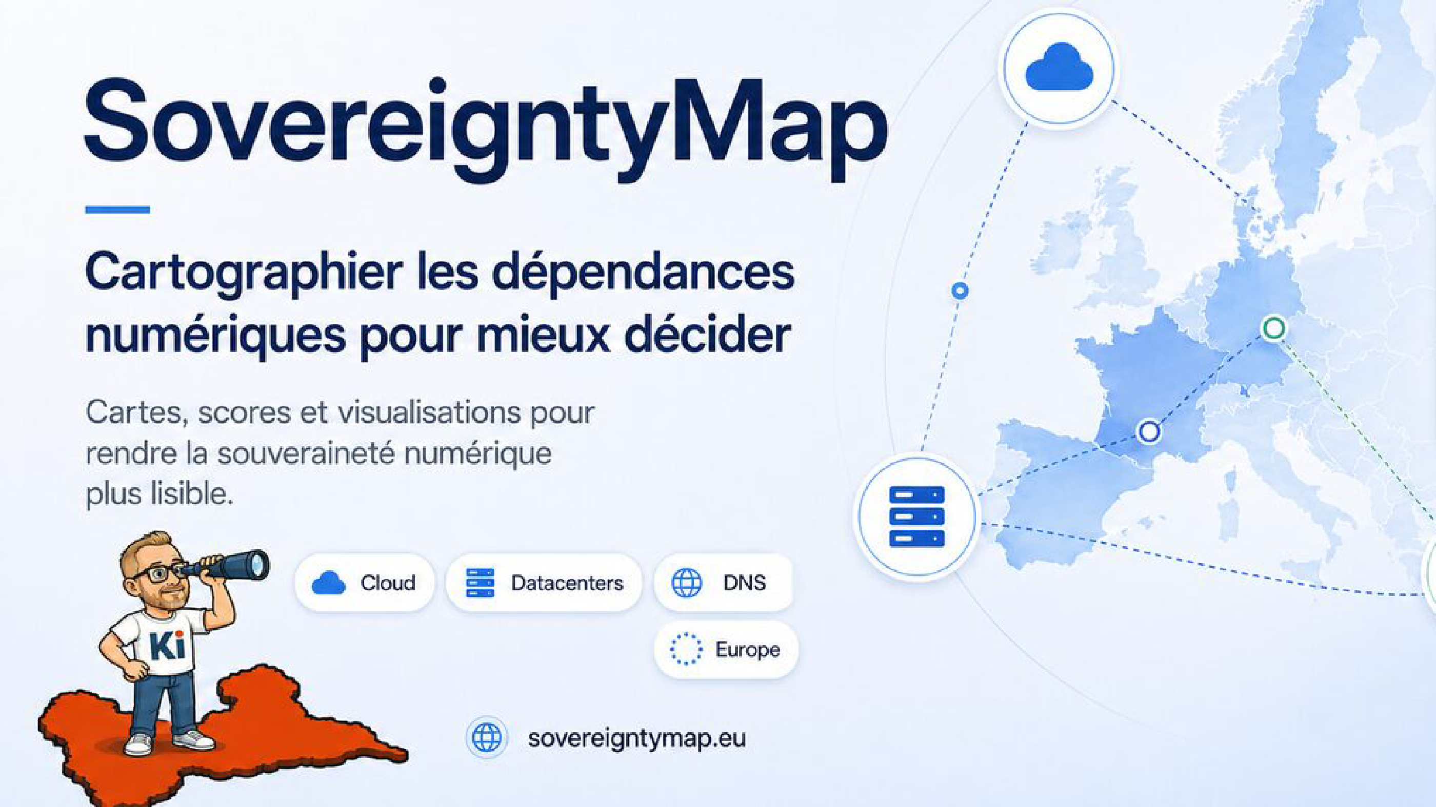 Mesurer sa souveraineté numérique : SovereigntyMap à l'épreuve