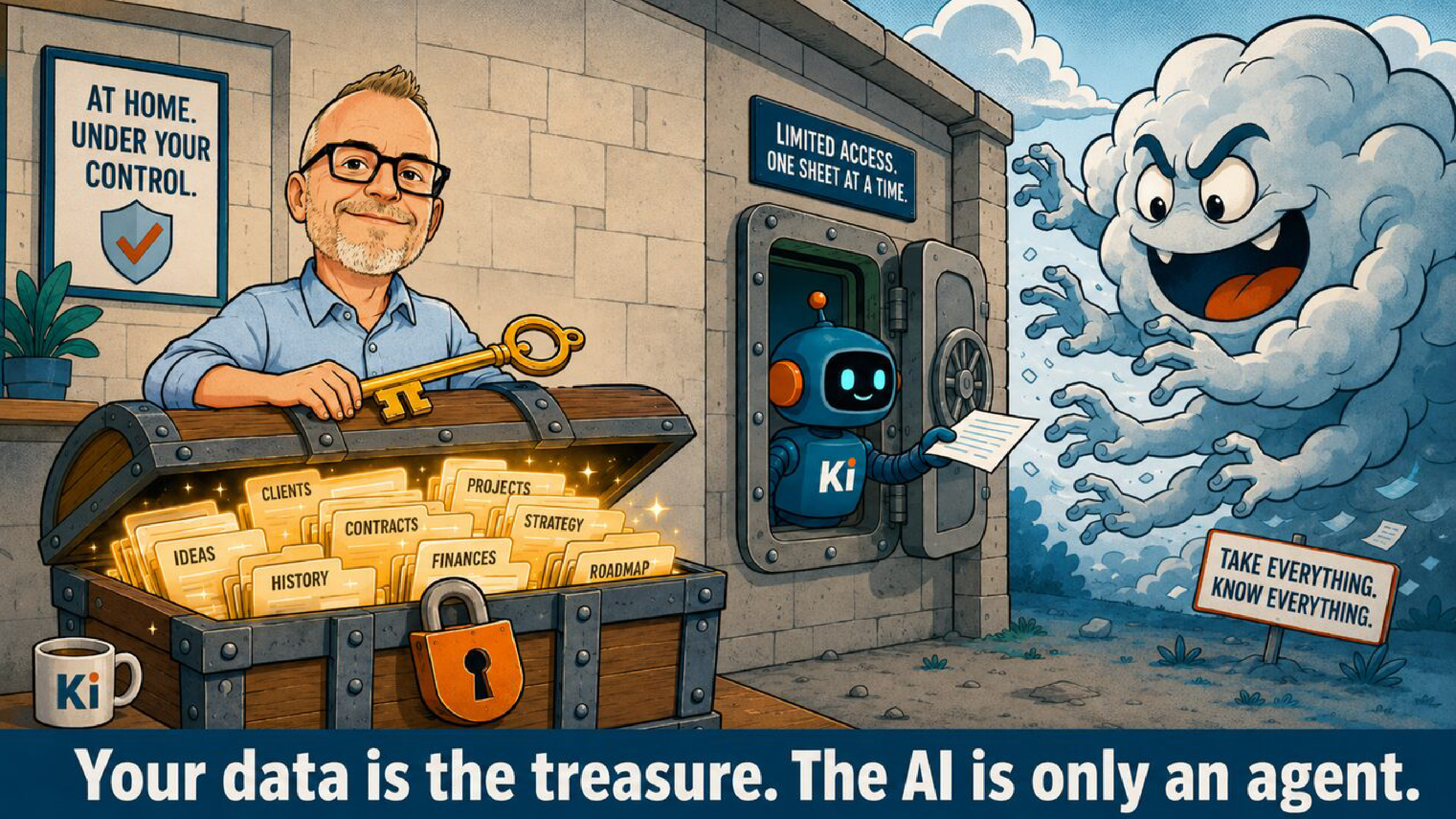 Protecting Your Data in the AI Era: Separate the Treasure from the Agents