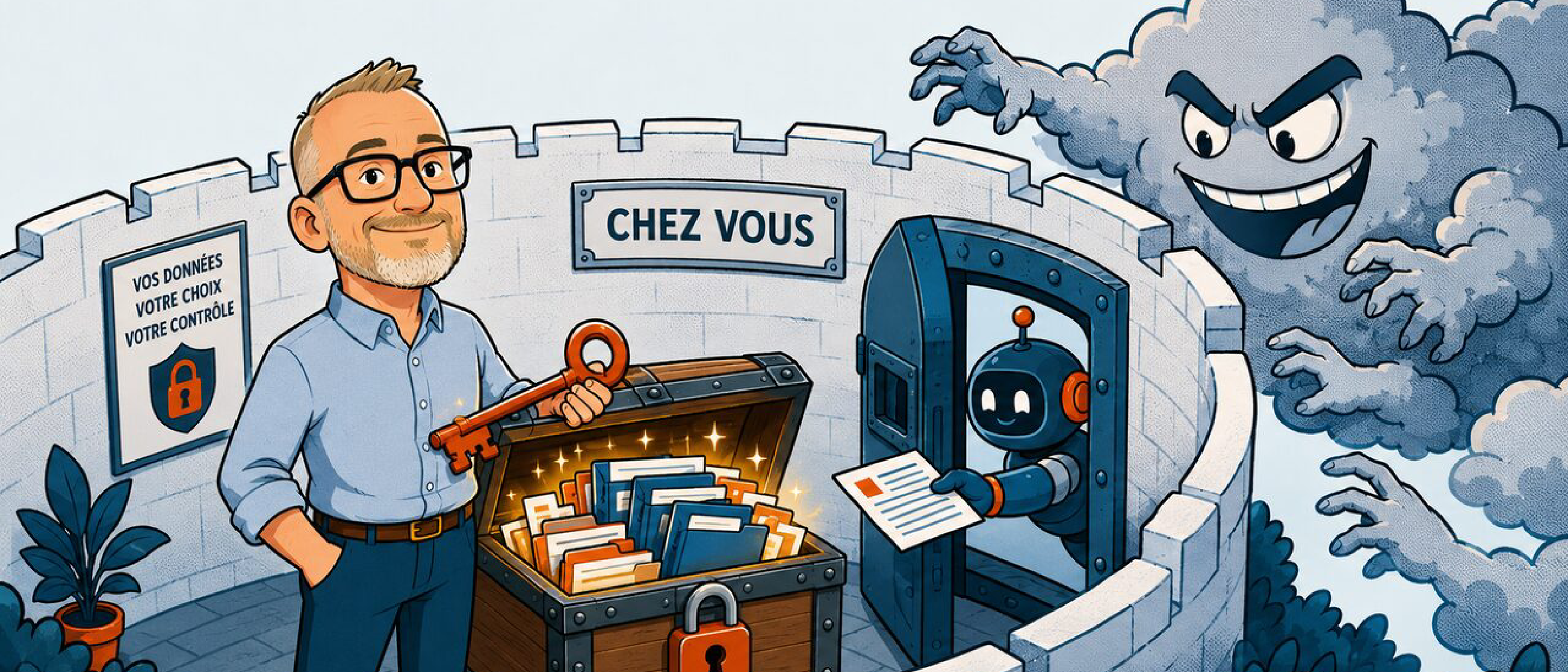Protéger ses données face à l'IA : trésor et agents