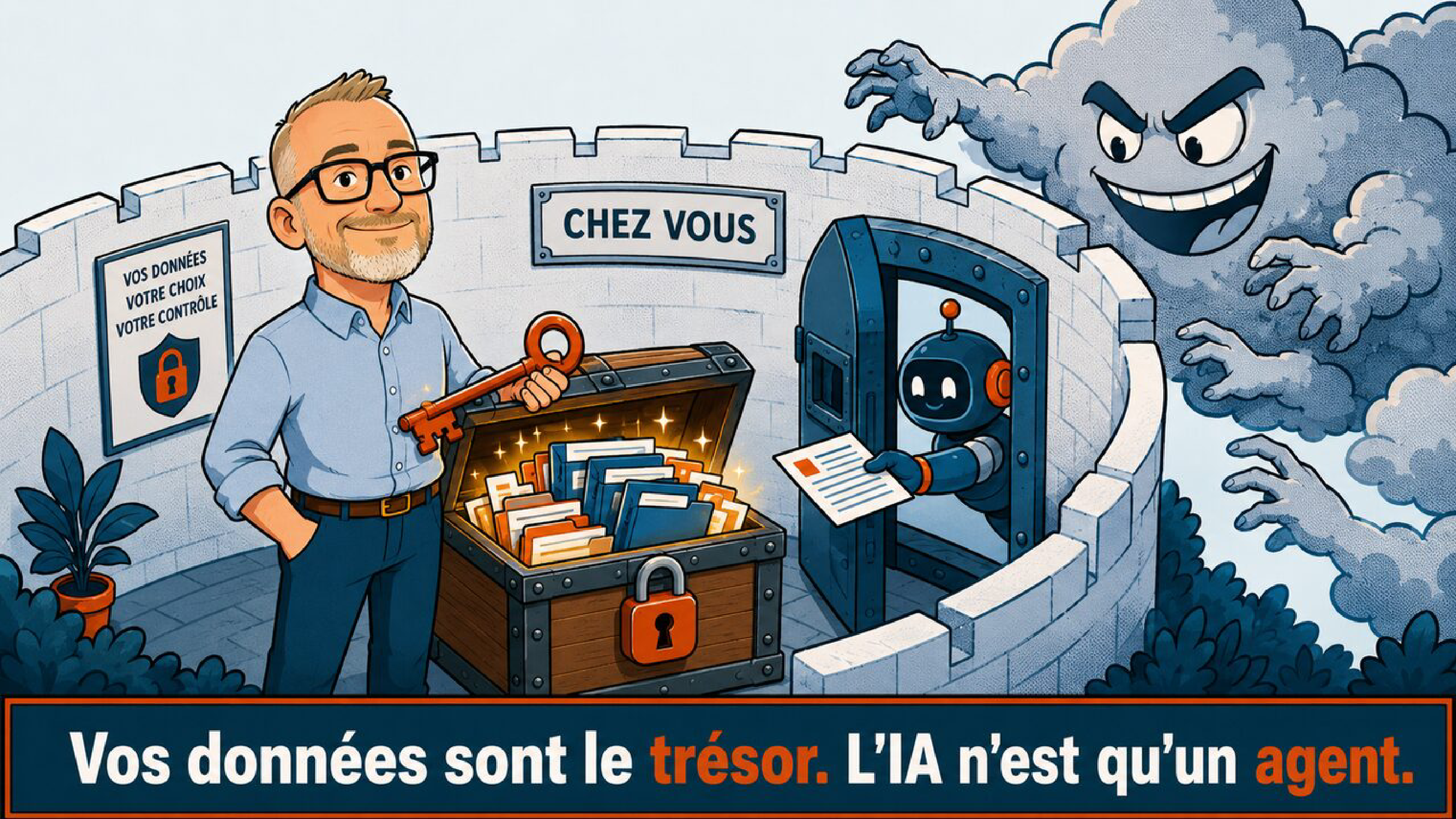 Protéger ses données face à l'IA : trésor et agents