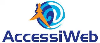 Logo AccessiWeb — référentiel français d'accessibilité web, porté par BrailleNet