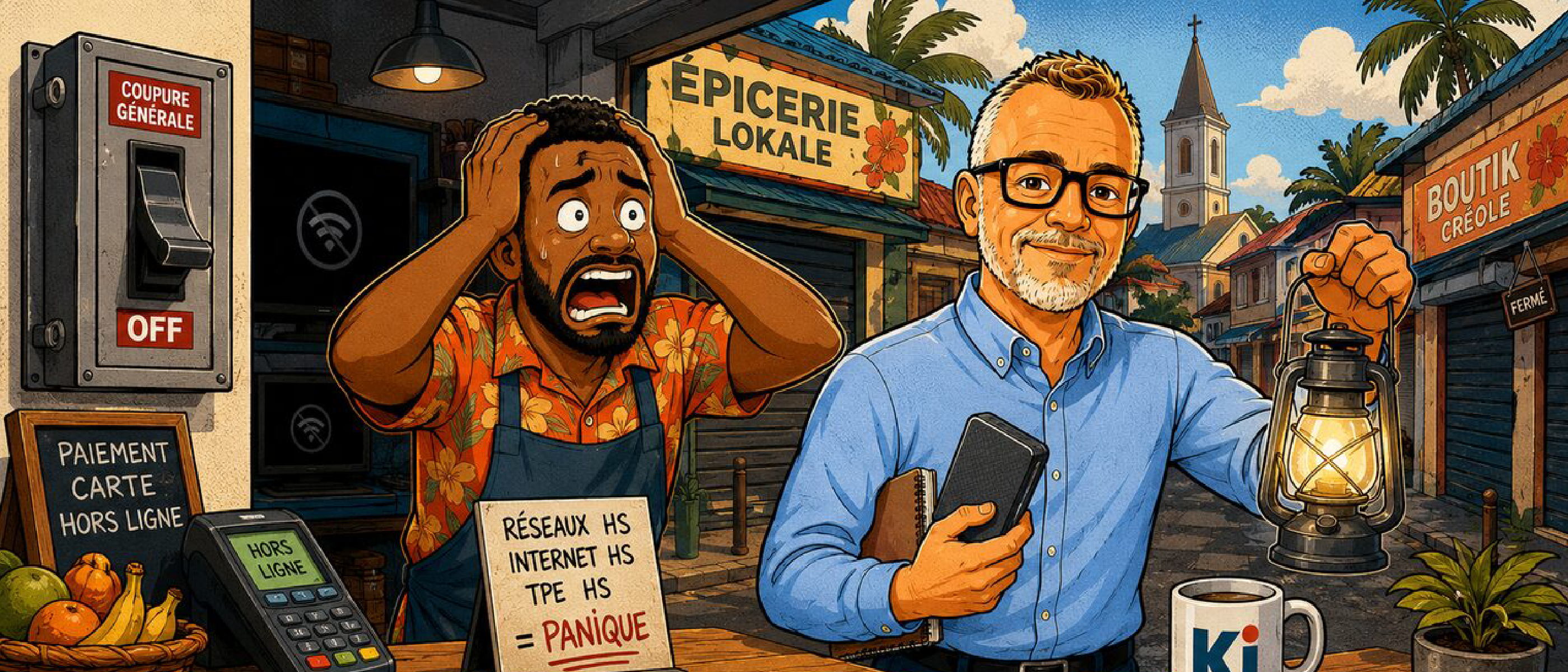 Et si Internet s'arrêtait demain en Guadeloupe ?