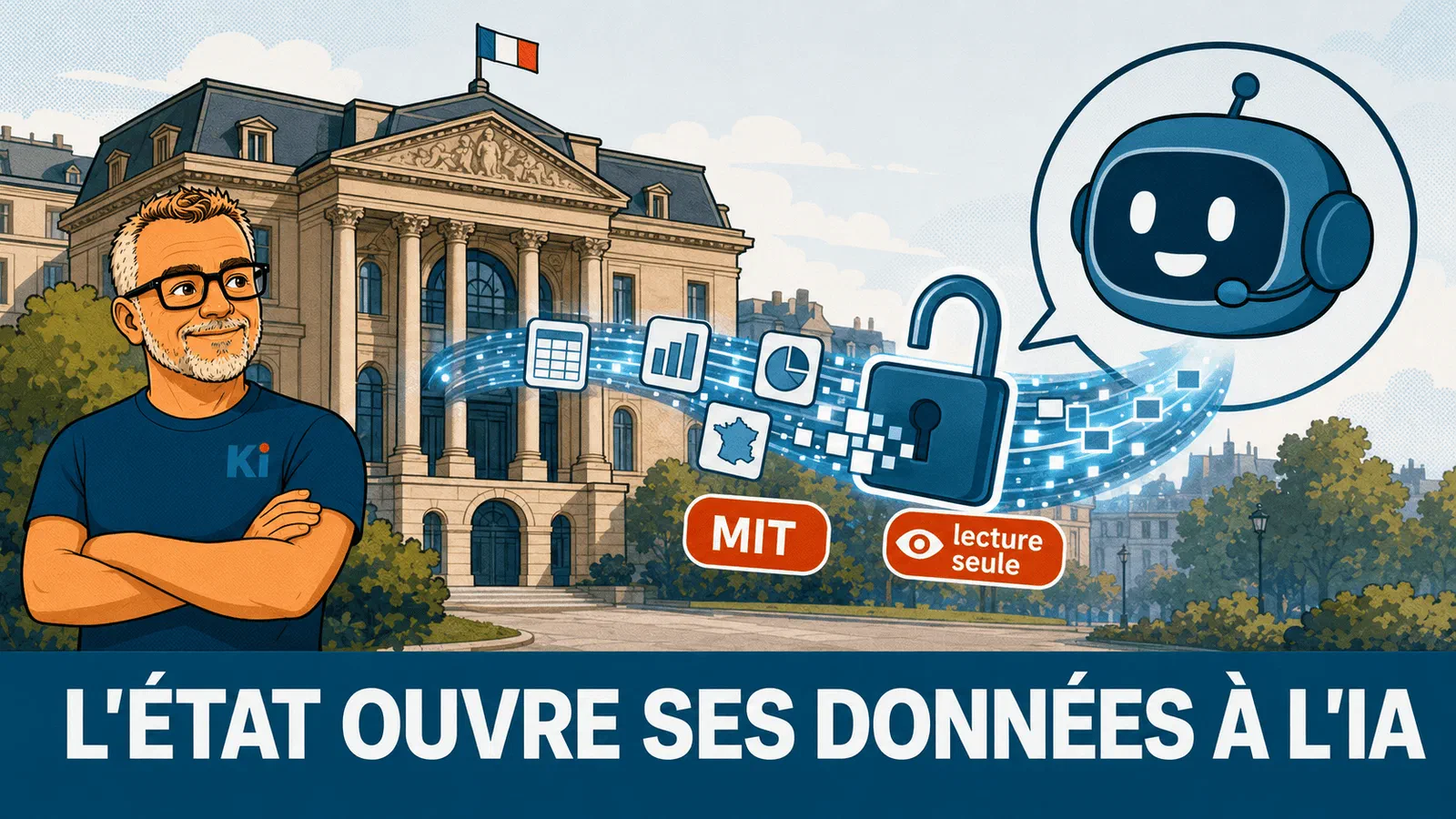 L'État français ouvre ses données publiques aux assistants IA via un serveur MCP en licence MIT et en lecture seule
