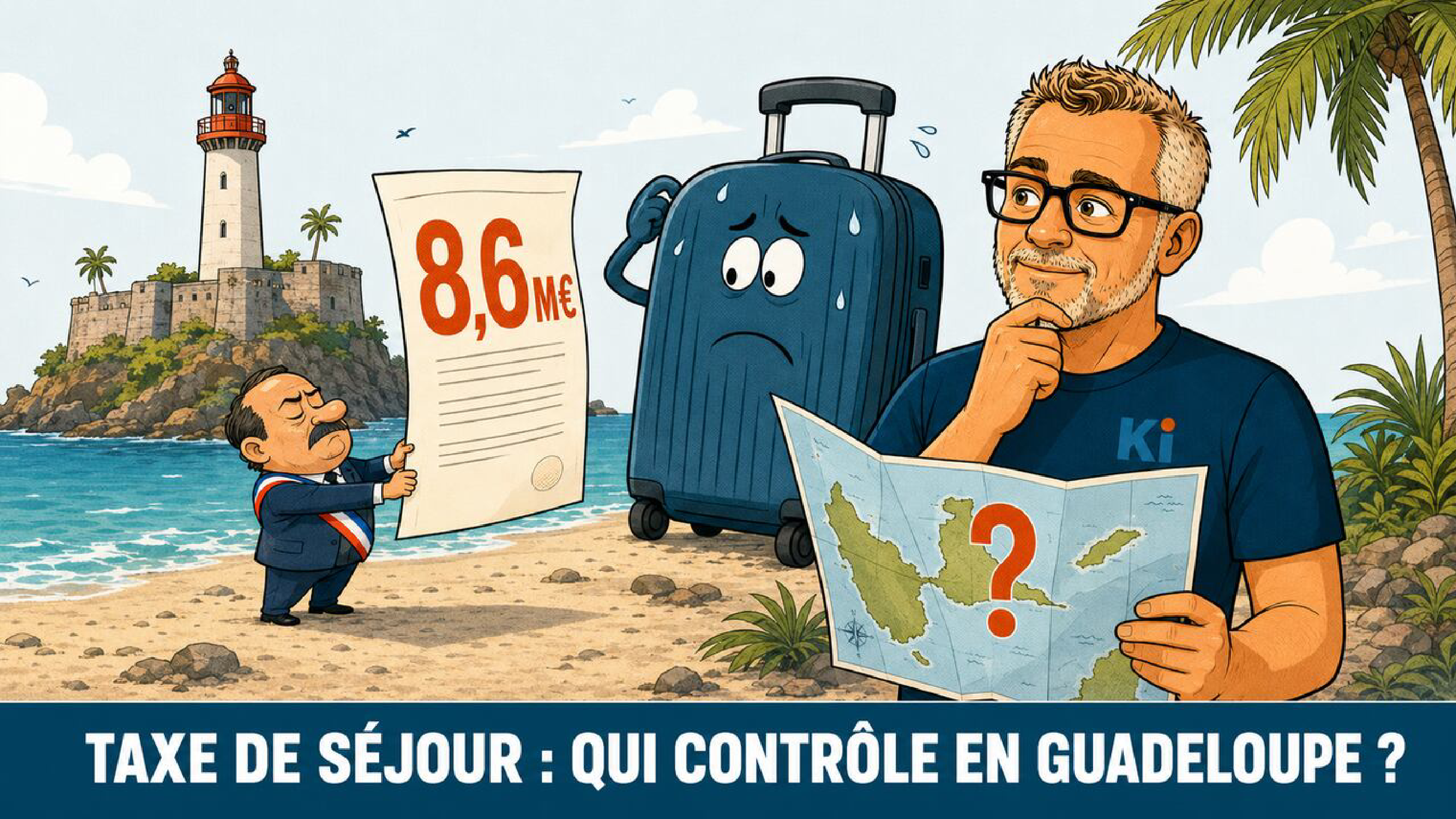 Taxe de séjour en Guadeloupe : qui contrôle Airbnb ?