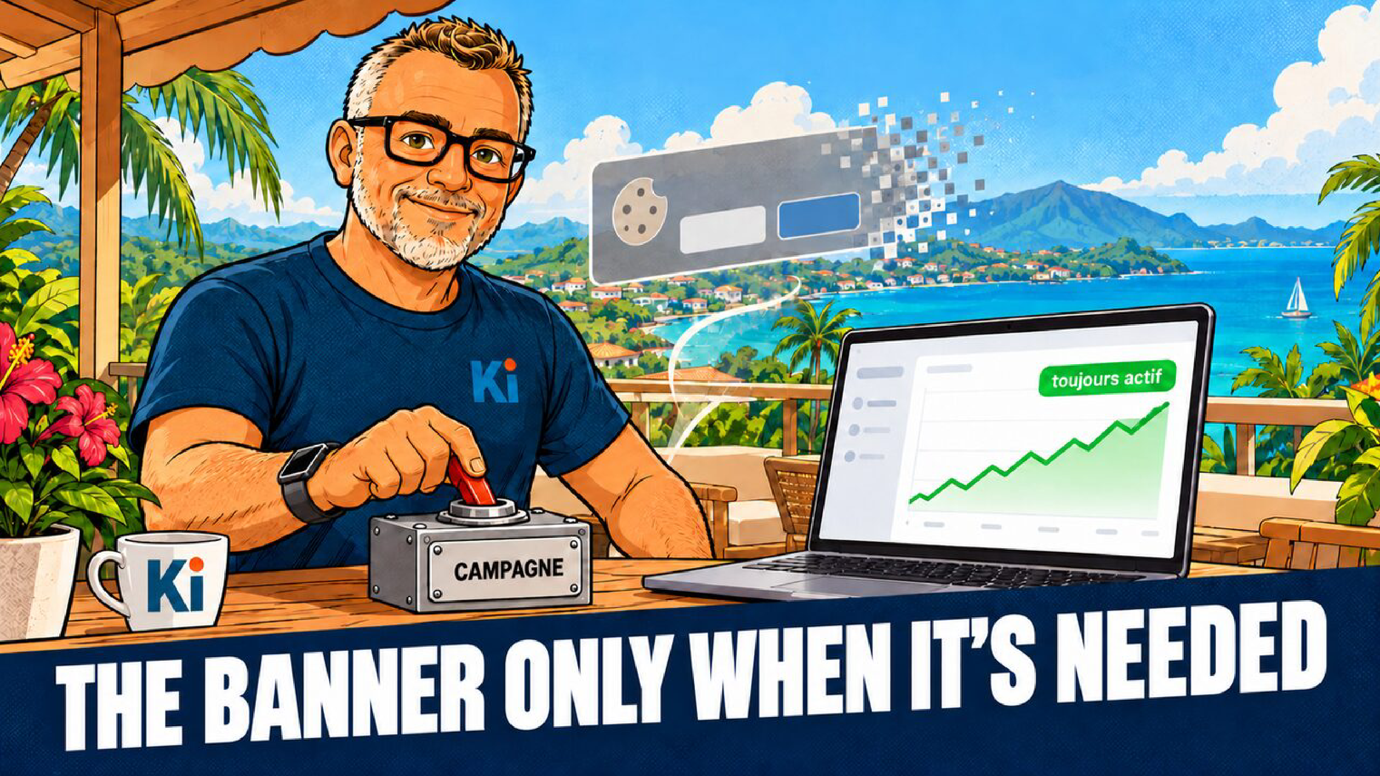 Analytics without a permanent banner: Umami plus GTM