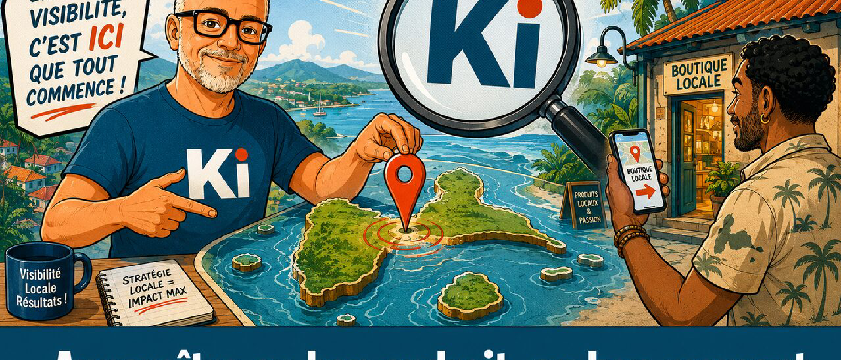 Référencement local Guadeloupe : les bases essentielles