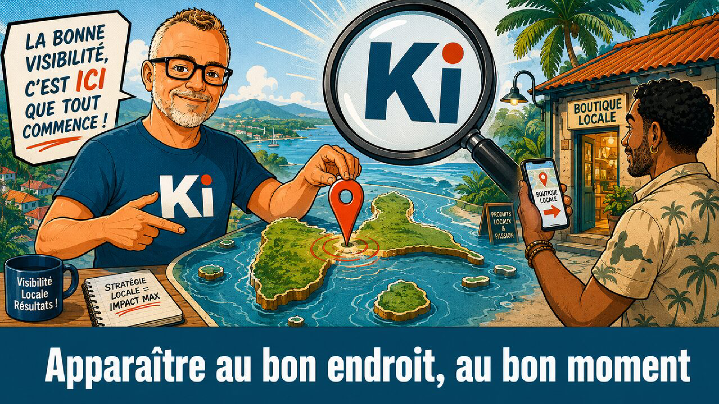 Référencement local Guadeloupe : les bases essentielles