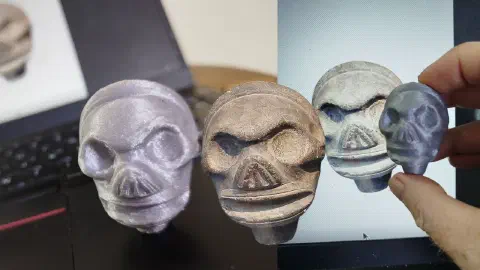 Modélisation et impression 3D assistée par IA avec le musée Edgar Clerc, Guadeloupe — Kimoun